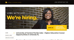 Desktop Screenshot of jobswithucf.com